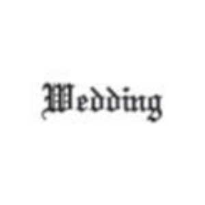 Wedding - Not recommended in caps